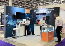 Stand for TE, 2 walls, 3 counters, 2 TV screens