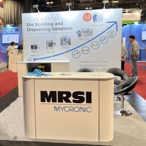 MRSI Micronic stand at ECOC